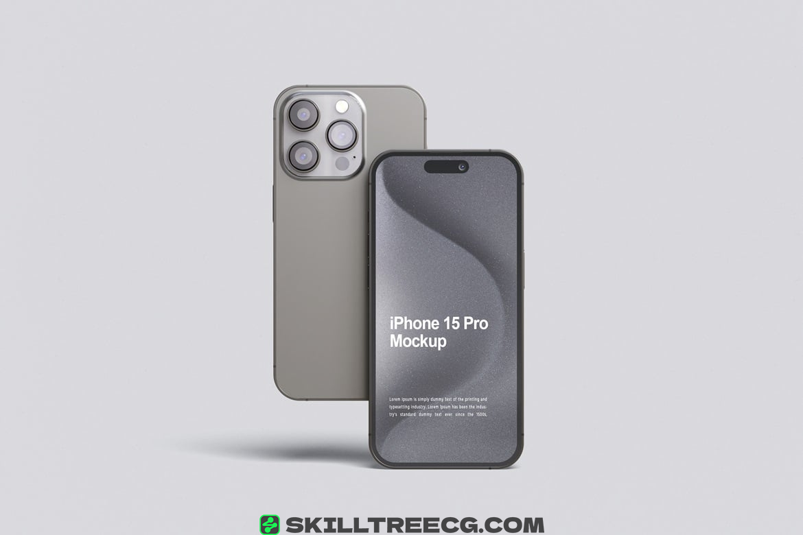图片[4]-Phone 15 Pro Mockup（112442）-技能树